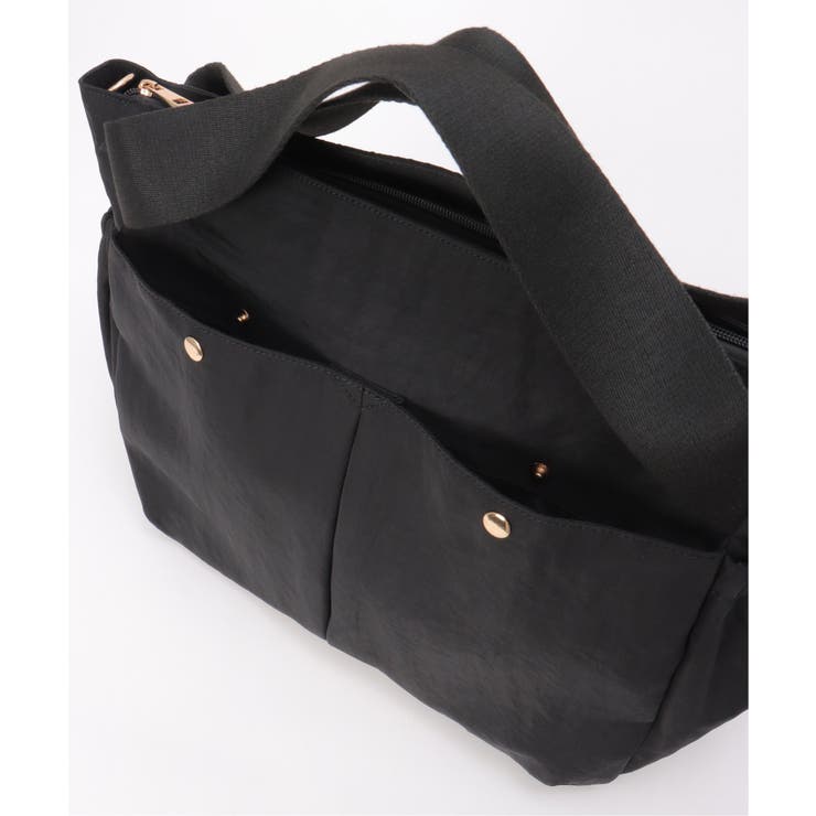 撥水ナイロン2WAYショルダーバッグ | ikka  | 詳細画像9 