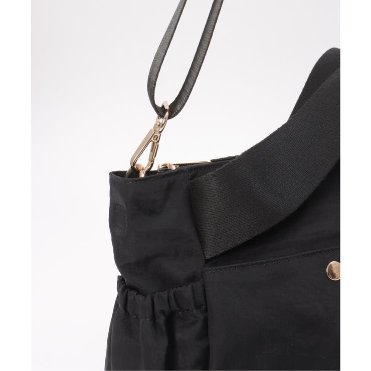 撥水ナイロン2WAYショルダーバッグ | ikka  | 詳細画像11 