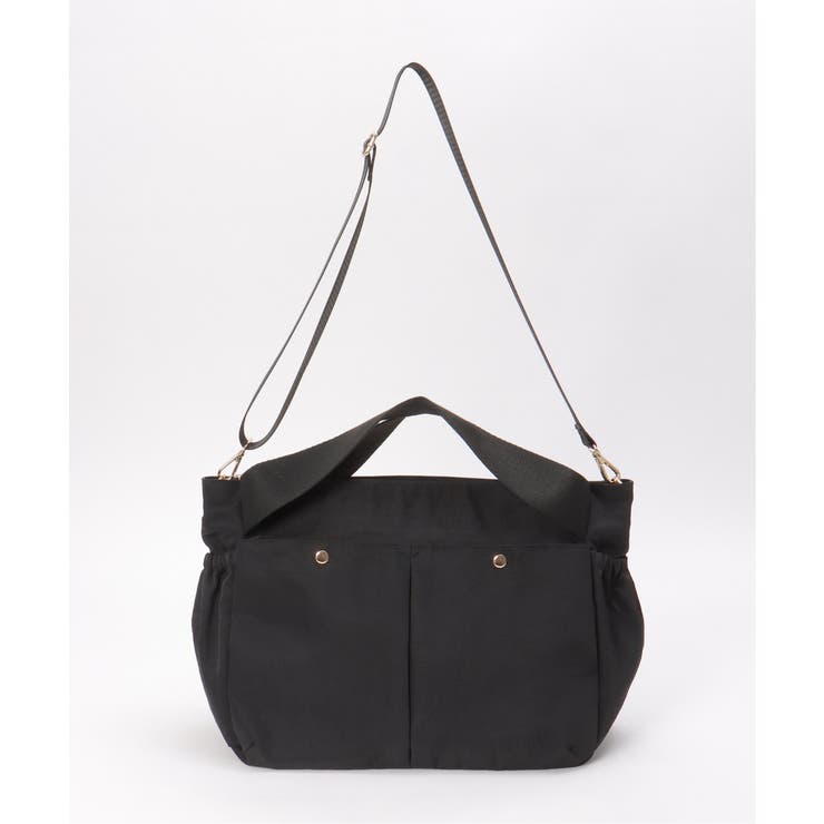 撥水ナイロン2WAYショルダーバッグ | ikka  | 詳細画像1 