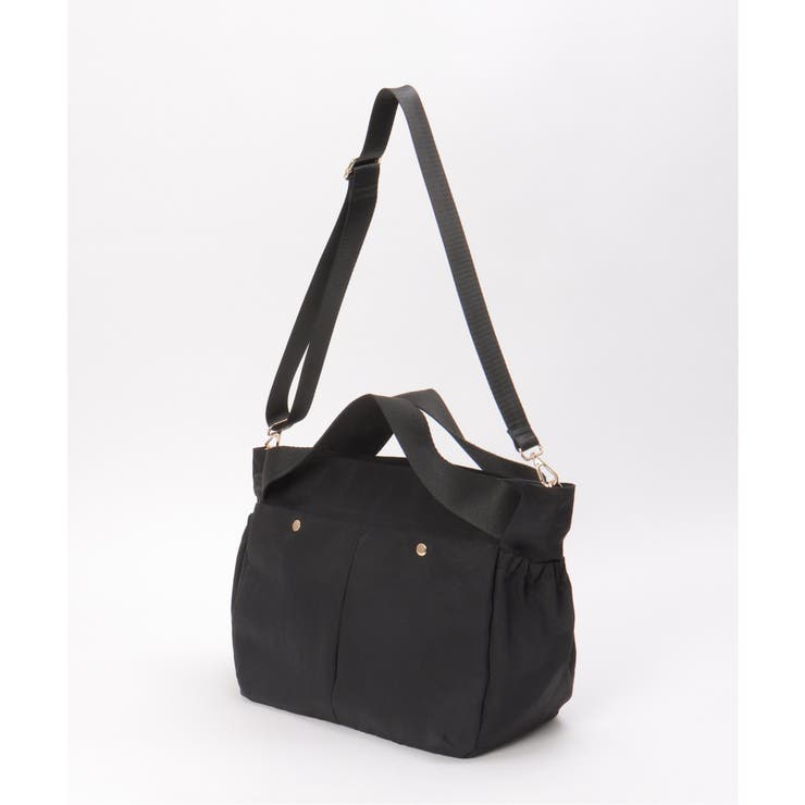 撥水ナイロン2WAYショルダーバッグ | ikka  | 詳細画像2 