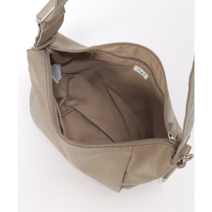 撥水合皮ハーフムーンミニショルダーバッグ | ikka  | 詳細画像6 