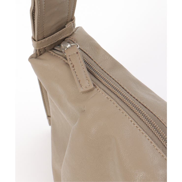 撥水合皮ハーフムーンミニショルダーバッグ | ikka  | 詳細画像12 