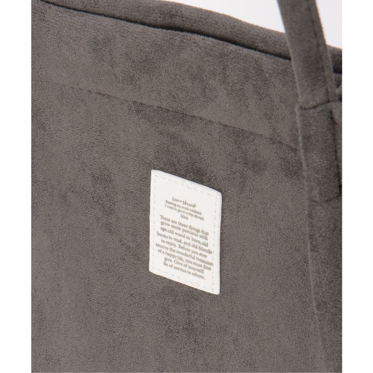 【軽量】GOKU楽スエードトートバッグ | ikka  | 詳細画像8 