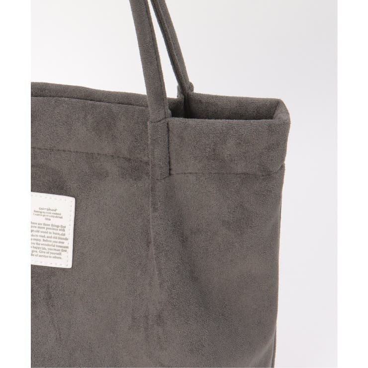 【軽量】GOKU楽スエードトートバッグ | ikka  | 詳細画像7 