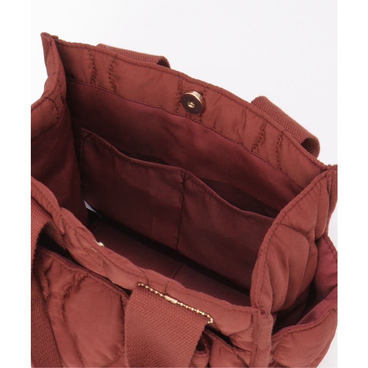 【軽量】キルティング多ポケトートバッグ | ikka  | 詳細画像14 