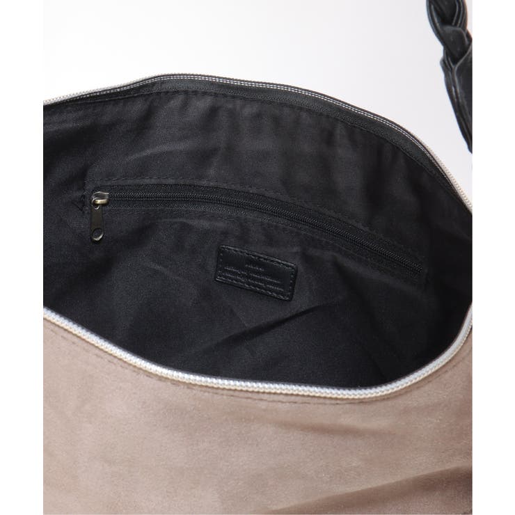 【雑誌InRed1月号掲載】バイカラー2WAYジップショルダーバッグ | ikka  | 詳細画像17 