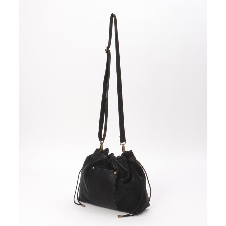 【雑誌InRed11月号掲載】PUパフ巾着ショルダーバッグ【軽量】 | ikka  | 詳細画像7 