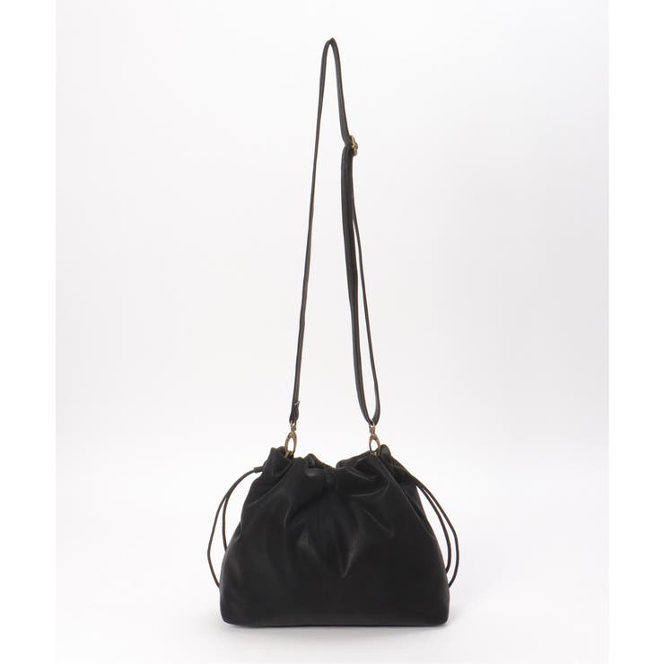 【雑誌InRed11月号掲載】PUパフ巾着ショルダーバッグ【軽量】 | ikka  | 詳細画像8 