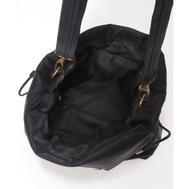 【雑誌InRed11月号掲載】PUパフ巾着ショルダーバッグ【軽量】 | ikka  | 詳細画像9 