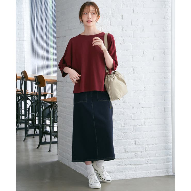 【雑誌InRed11月号掲載】PUパフ巾着ショルダーバッグ【軽量】 | ikka  | 詳細画像4 