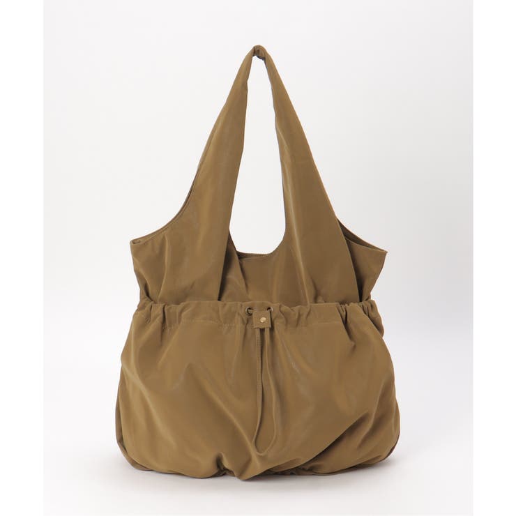 カーキ | 【軽量】PUバルーンバッグ | ikka 