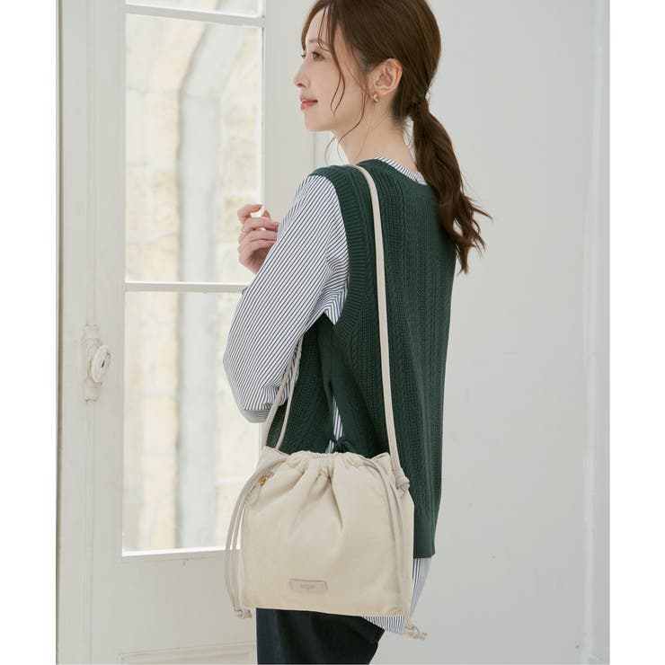 コール三層ショルダーバッグ | ikka  | 詳細画像2 