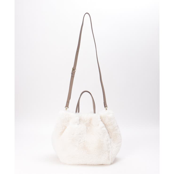 【雑誌InRed12月号掲載】エコファーダブルポケット付き2WAYトートバッグ | ikka  | 詳細画像19 