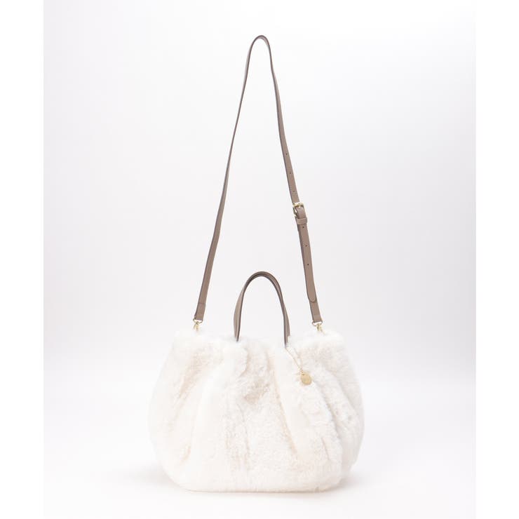 【雑誌InRed12月号掲載】エコファーダブルポケット付き2WAYトートバッグ | ikka  | 詳細画像20 