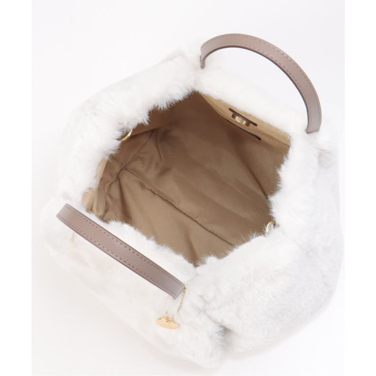 【雑誌InRed12月号掲載】エコファーダブルポケット付き2WAYトートバッグ | ikka  | 詳細画像21 