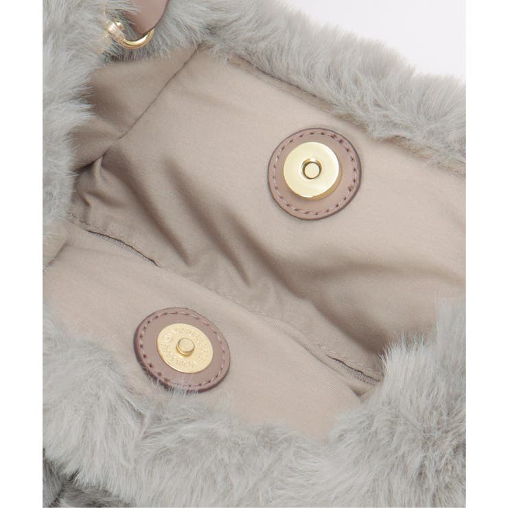 【雑誌InRed12月号掲載】エコファーダブルポケット付き2WAYトートバッグ | ikka  | 詳細画像34 