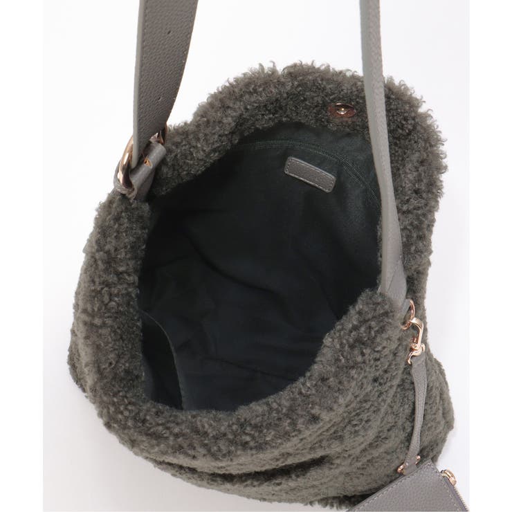 プードルエコファーショルダーバッグ  | ikka  | 詳細画像8 