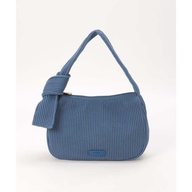 リブニットワンハンドルバッグ | ikka  | 詳細画像9 