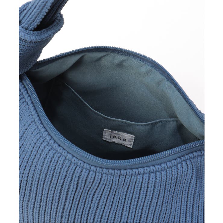 リブニットワンハンドルバッグ | ikka  | 詳細画像12 