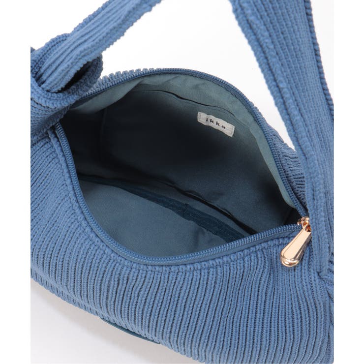 リブニットワンハンドルバッグ | ikka  | 詳細画像13 