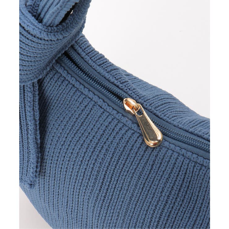 リブニットワンハンドルバッグ | ikka  | 詳細画像14 