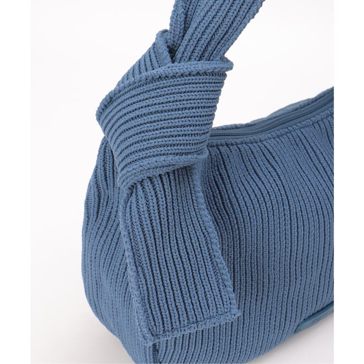 リブニットワンハンドルバッグ | ikka  | 詳細画像15 