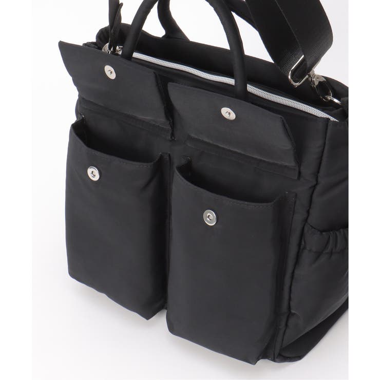ポリダブルポケット2WAYボストンバッグ | ikka  | 詳細画像8 