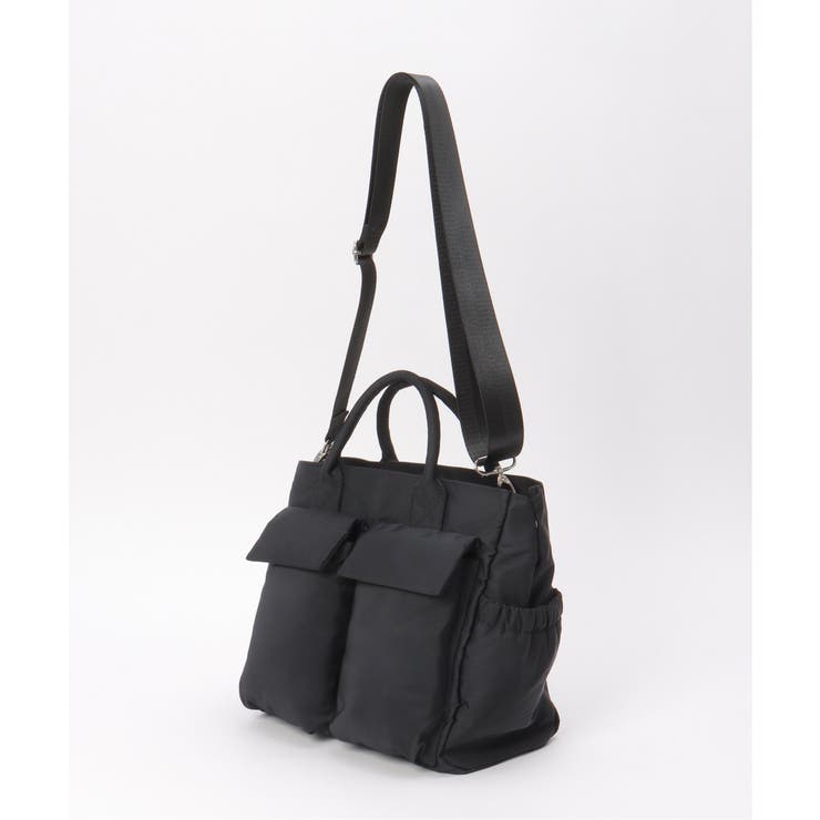 ポリダブルポケット2WAYボストンバッグ | ikka  | 詳細画像2 