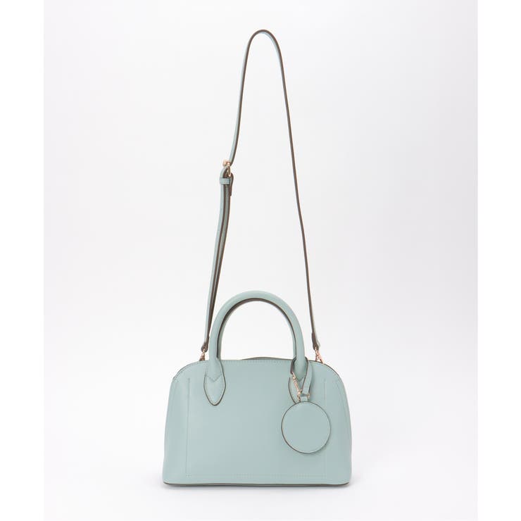 合皮2WAYボストンミラー付きトートバッグ | ikka  | 詳細画像15 