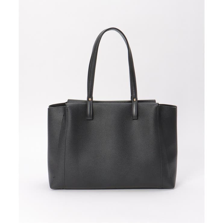 合皮A4三層トートバッグ | ikka  | 詳細画像3 