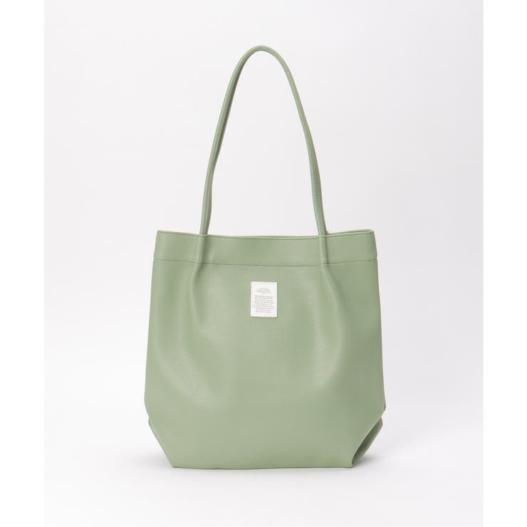 グリーン | GOKU楽PUトートバッグ | ikka 