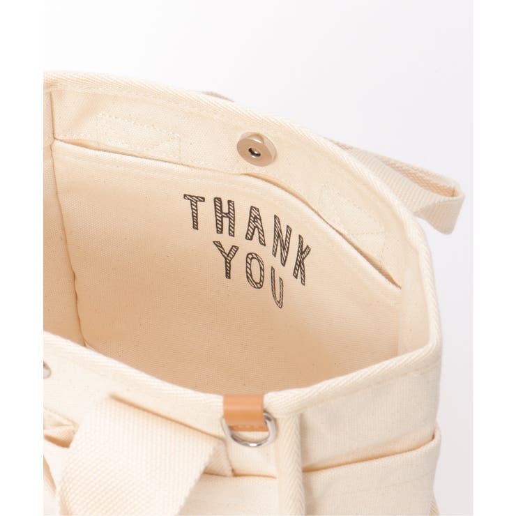 キャンバスパイピングミニトートバッグ | ikka  | 詳細画像19 