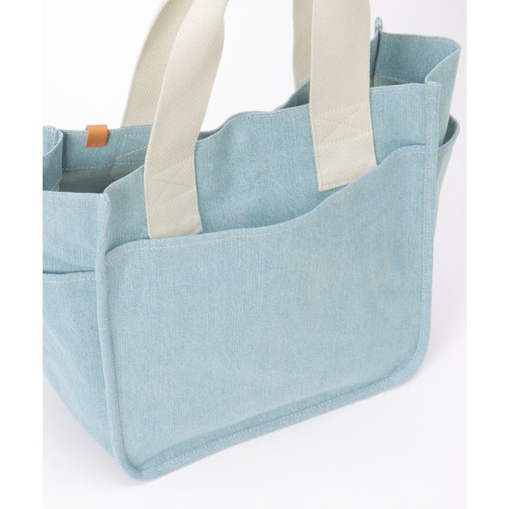 キャンバスパイピングビッグトートバッグ | ikka  | 詳細画像6 