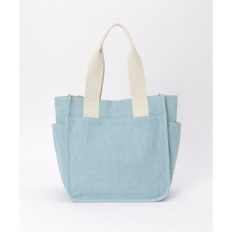 キャンバスパイピングビッグトートバッグ | ikka  | 詳細画像3 