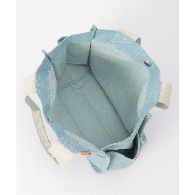 キャンバスパイピングビッグトートバッグ | ikka  | 詳細画像4 