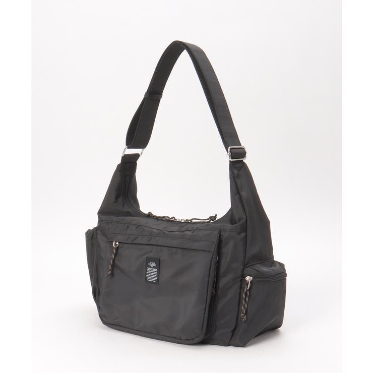 撥水10ポケットビッグショルダーバッグ | ikka  | 詳細画像7 