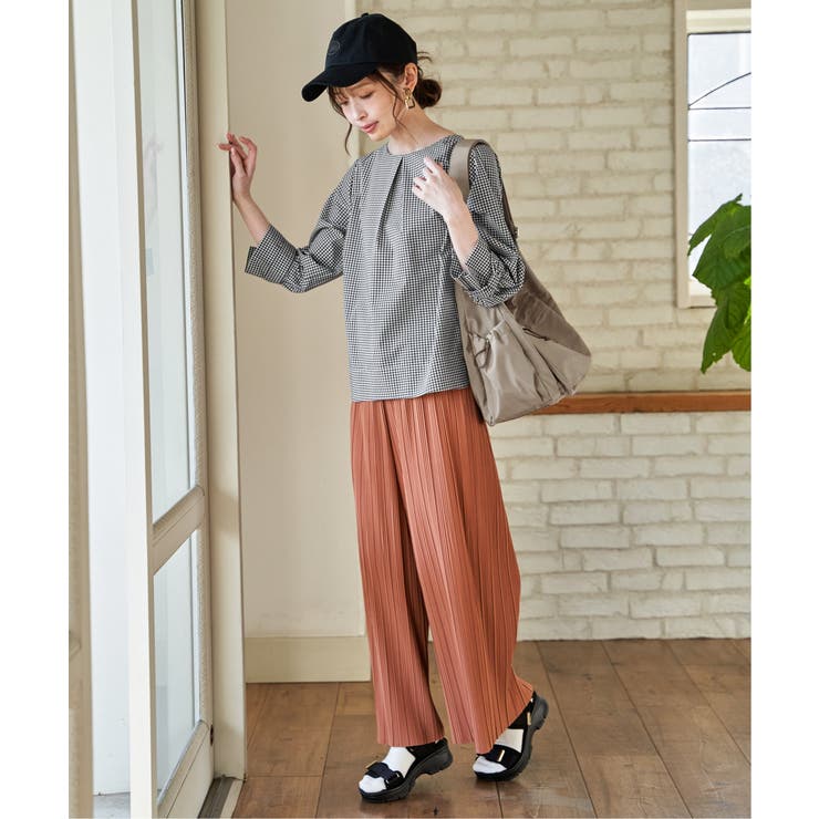 撥水10ポケットビッグショルダーバッグ | ikka  | 詳細画像3 