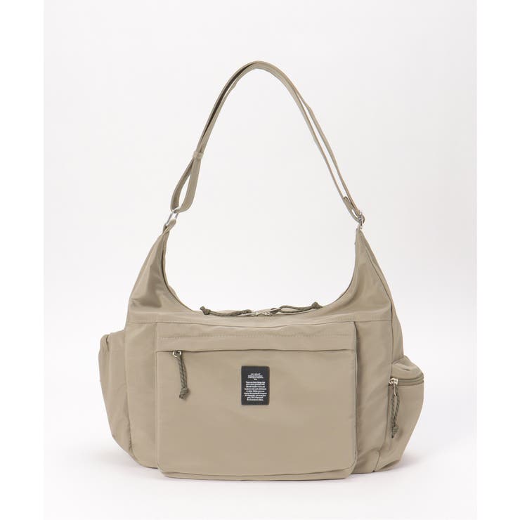 撥水10ポケットビッグショルダーバッグ | ikka  | 詳細画像5 