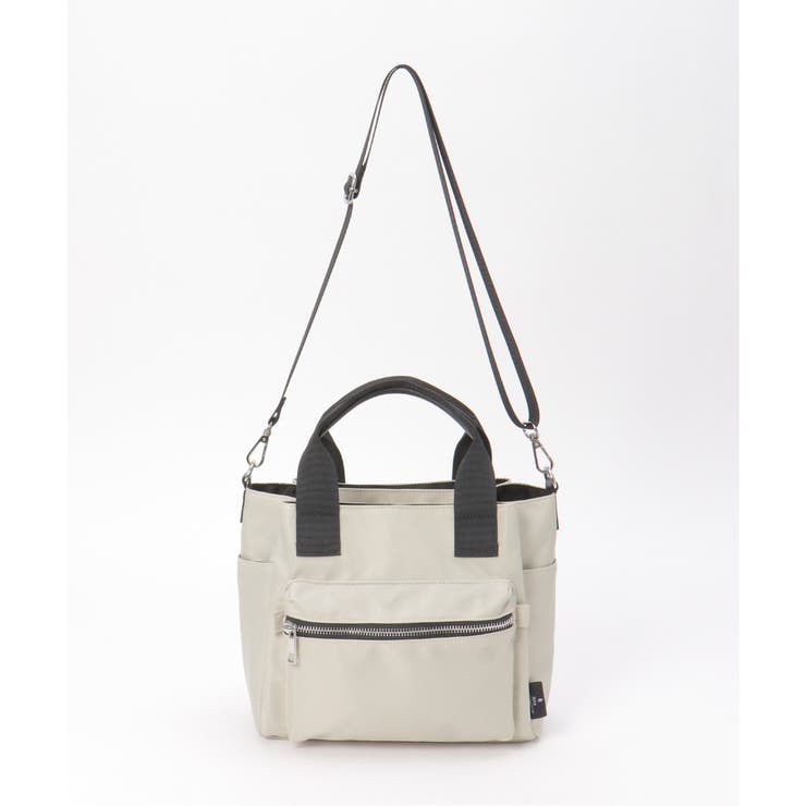 撥水ナイロン8ポケ2WAYトート | ikka  | 詳細画像10 