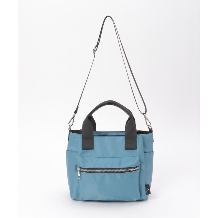 撥水ナイロン8ポケ2WAYトート | ikka  | 詳細画像12 