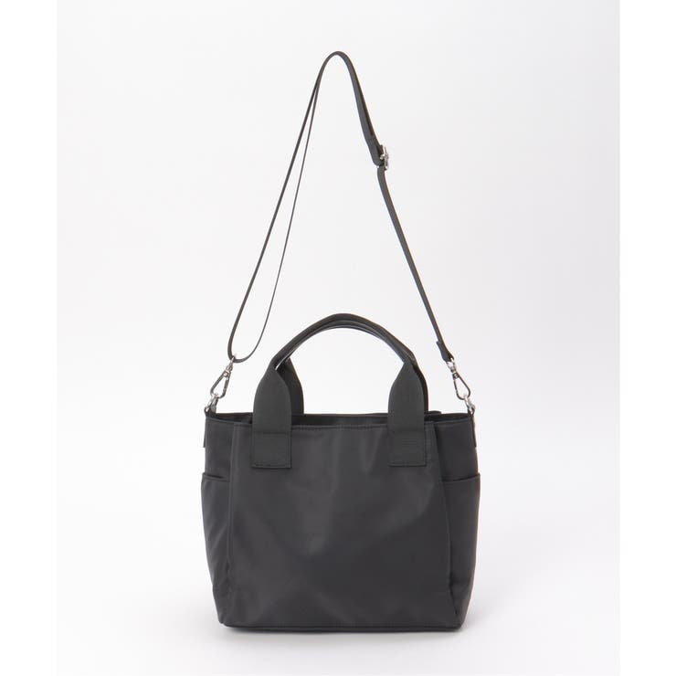 撥水ナイロン8ポケ2WAYトート | ikka  | 詳細画像14 