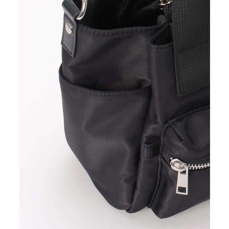 撥水ナイロン8ポケ2WAYトート | ikka  | 詳細画像21 