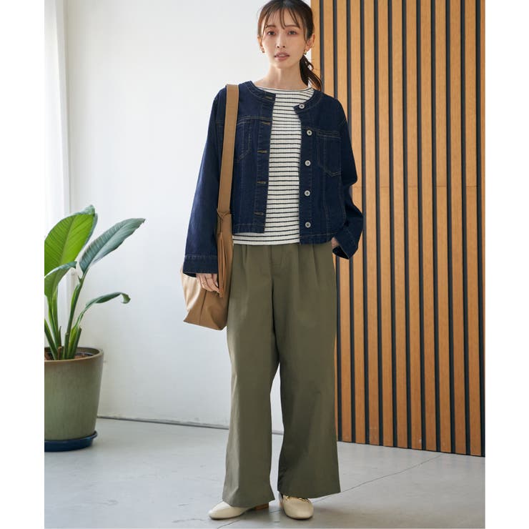 合皮タッセル付きビッグショルダーバッグ | ikka  | 詳細画像5 