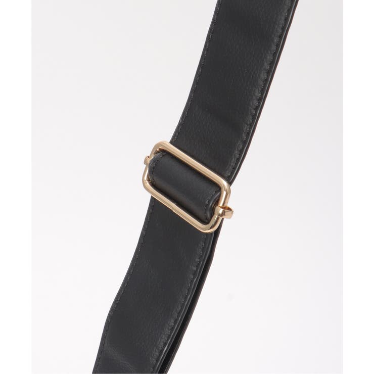 合皮スクエア横型ショルダーバッグ | ikka  | 詳細画像7 