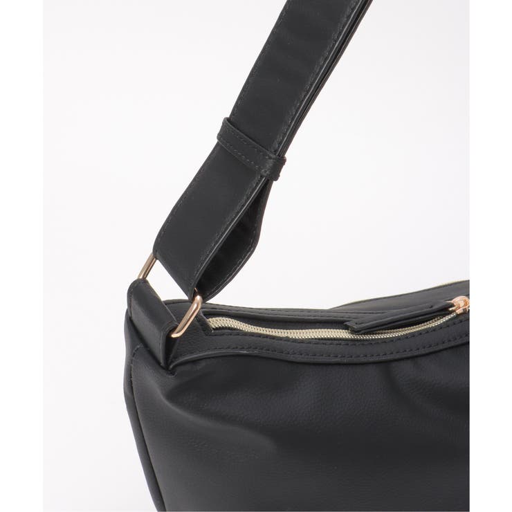 合皮スクエア横型ショルダーバッグ | ikka  | 詳細画像8 