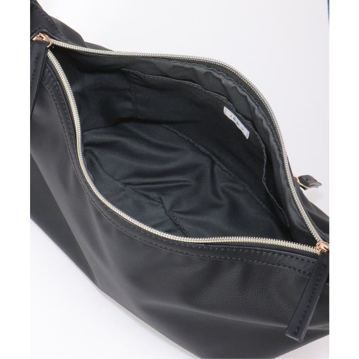 合皮スクエア横型ショルダーバッグ | ikka  | 詳細画像4 