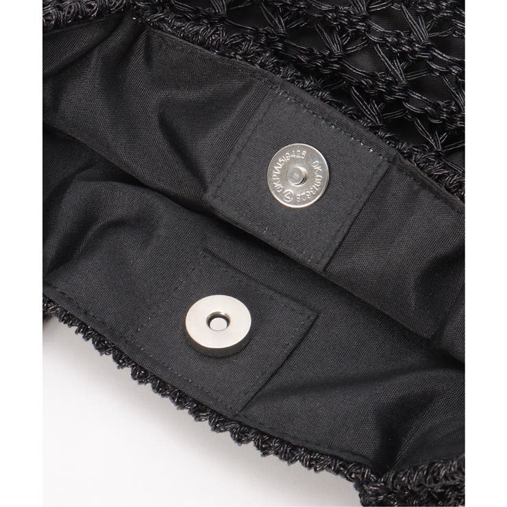 雑材ラメメッシュトートバッグ | ikka  | 詳細画像7 