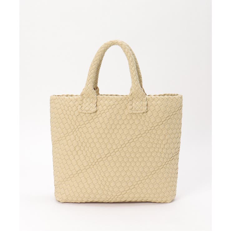 ベージュ | ネオプレーンメッシュトートバッグ | ikka 