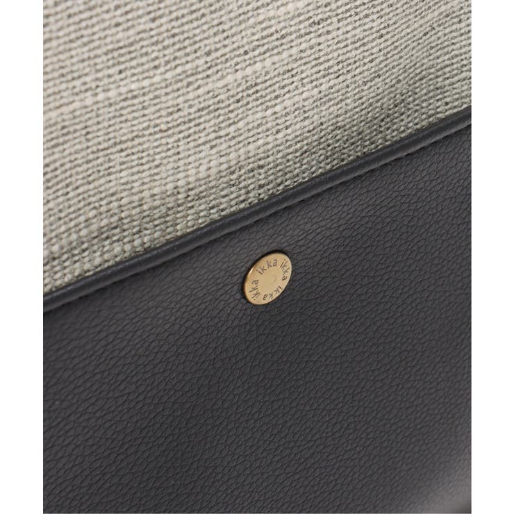 雑材シート2WAYジップショルダーバッグ | ikka  | 詳細画像17 