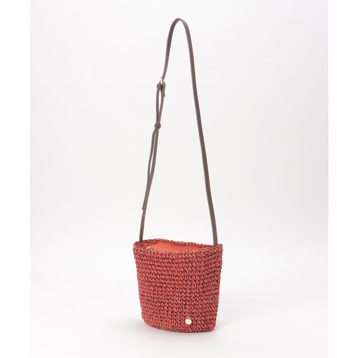 雑材こま編み2WAYショルダーバッグ | ikka  | 詳細画像11 